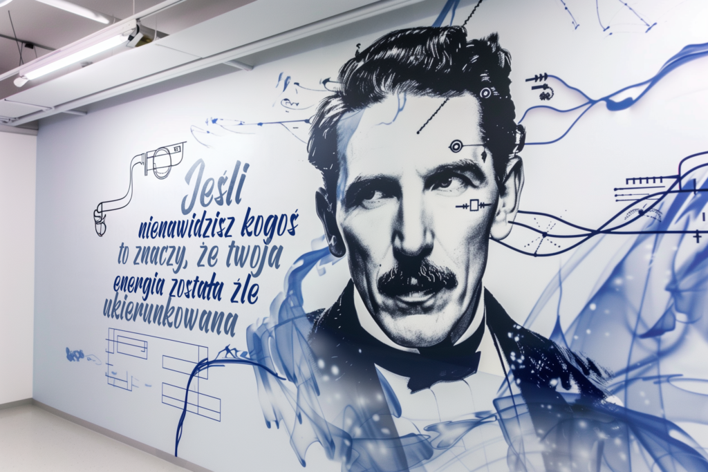 Bez tapet, łączeń i remontu — druk ścienny UV PrintWall